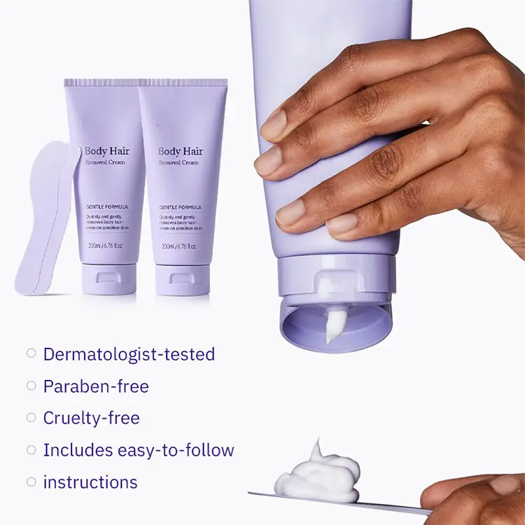 Co je depilační krém a jak odstraňuje chloupky bez bolesti